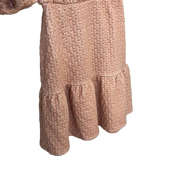 ASOS Design NWT Puff Ball Open Back Mini Dress - Picture 3 of 9